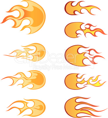 fire patterns set