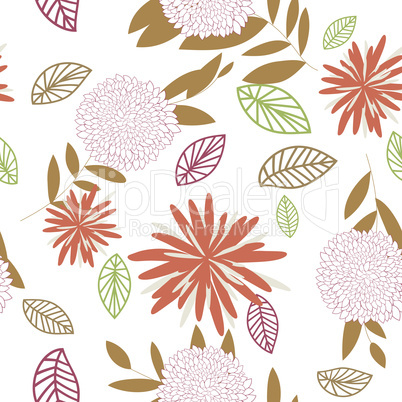 seamless floral background