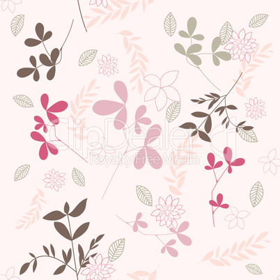 seamless floral background