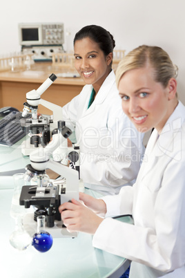 Doctors and Microscopes in a Labor