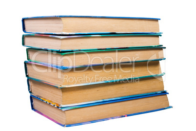 old books(clipping path included)