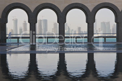Doha Skyline, Qatar December 2008