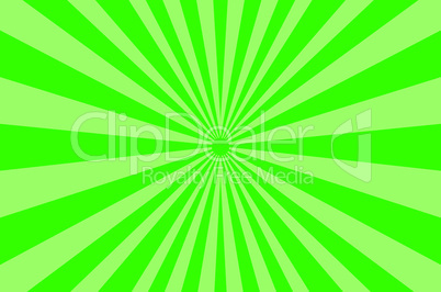Grüner Hintergrund - Strahlen