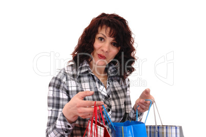 girl with buying