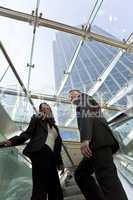 Executives on an Escalator