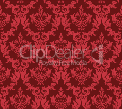 seamless damask pattern