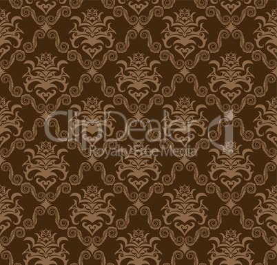 seamless damask pattern