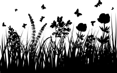 meadow silhouettes