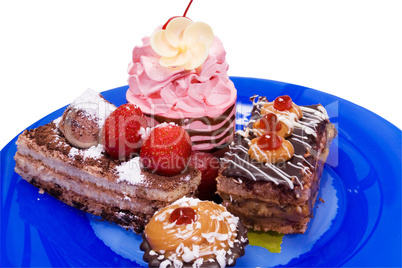 fancy cake(clipping path included)