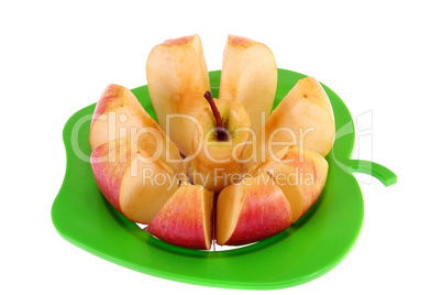 cut apple