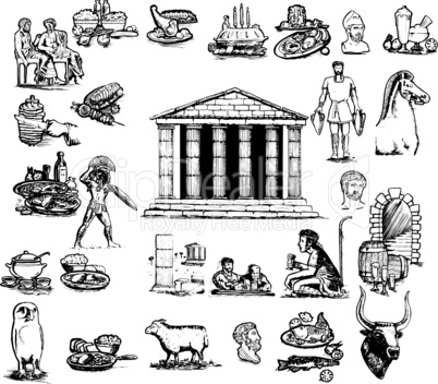 griechische Symbole