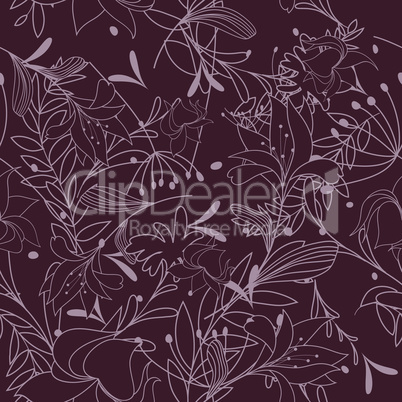 seamless floral background