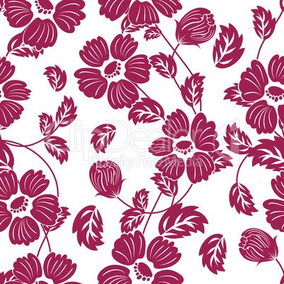 seamless floral background