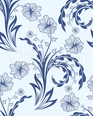 seamless floral background