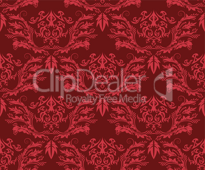 seamless damask pattern