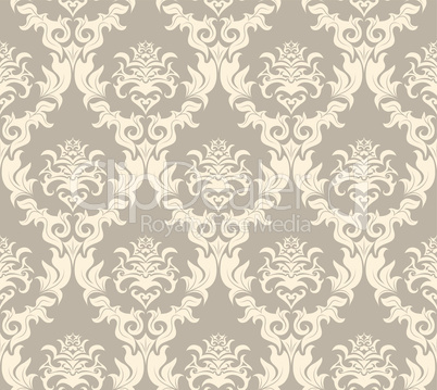 seamless damask pattern