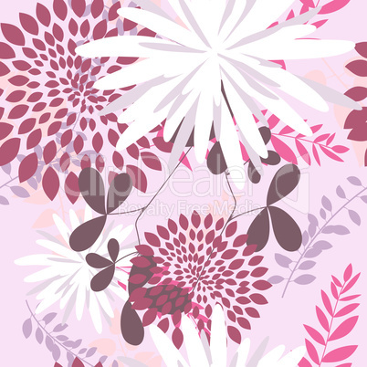 seamless floral background