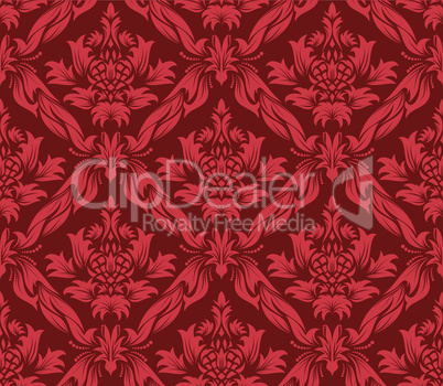 seamless damask pattern