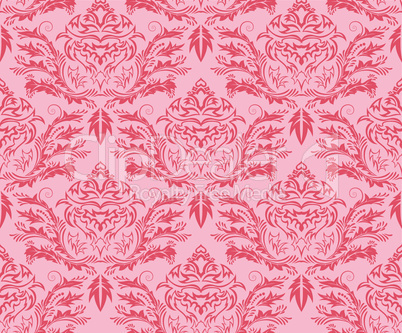 seamless damask pattern