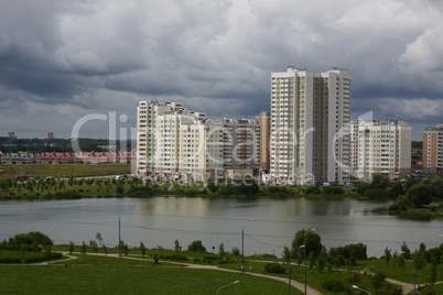 Moscower district: cloudsly
