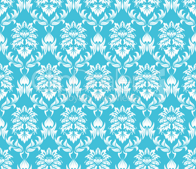 seamless damask pattern