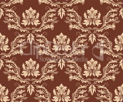 seamless damask pattern