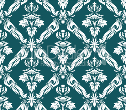 seamless damask pattern