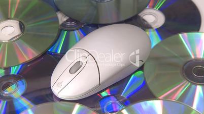 Mouse CD DVD oscillating