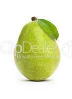 Pear with Leaf