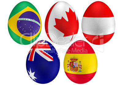 easter egg flags 3