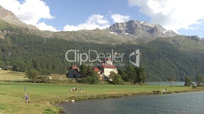 Panorama Lake Of Silvaplana