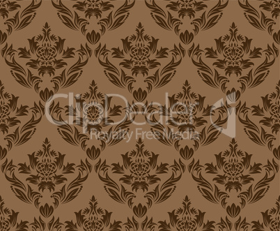 seamless damask pattern