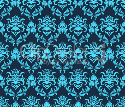 seamless damask pattern