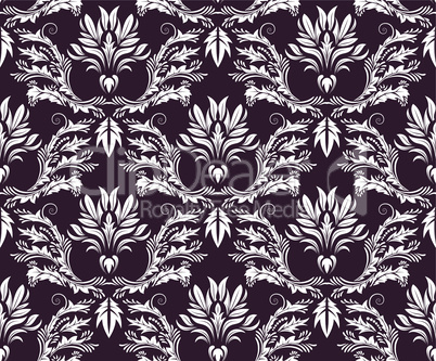 seamless damask pattern