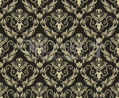 seamless damask pattern