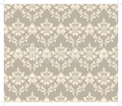 seamless damask pattern