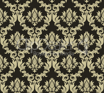 seamless damask pattern