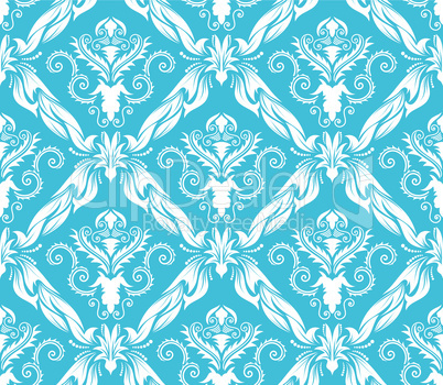 seamless damask pattern