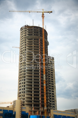 Building skyscraper