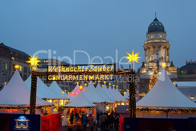 Berlin Weihnachtsmarkt Gendarmenmarkt - Berlin christmas market Gendarmenmarkt 02