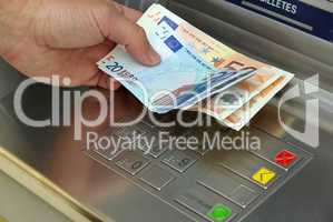 Geldautomat - cash point 12