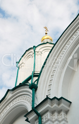 Details of orthodox cathedral, bottom view