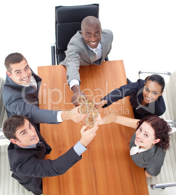 Business team in a meeting