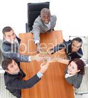 Business team in a meeting