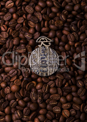 Coffee medalion