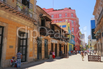 Hausfassade in Havana