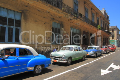 Hausfassade in Havana