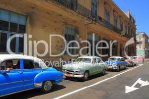 Hausfassade in Havana