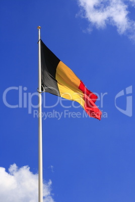Die Flagge Belgiens