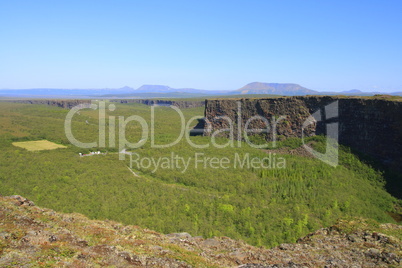 Der Jökulsárgljúfur-Nationalpark